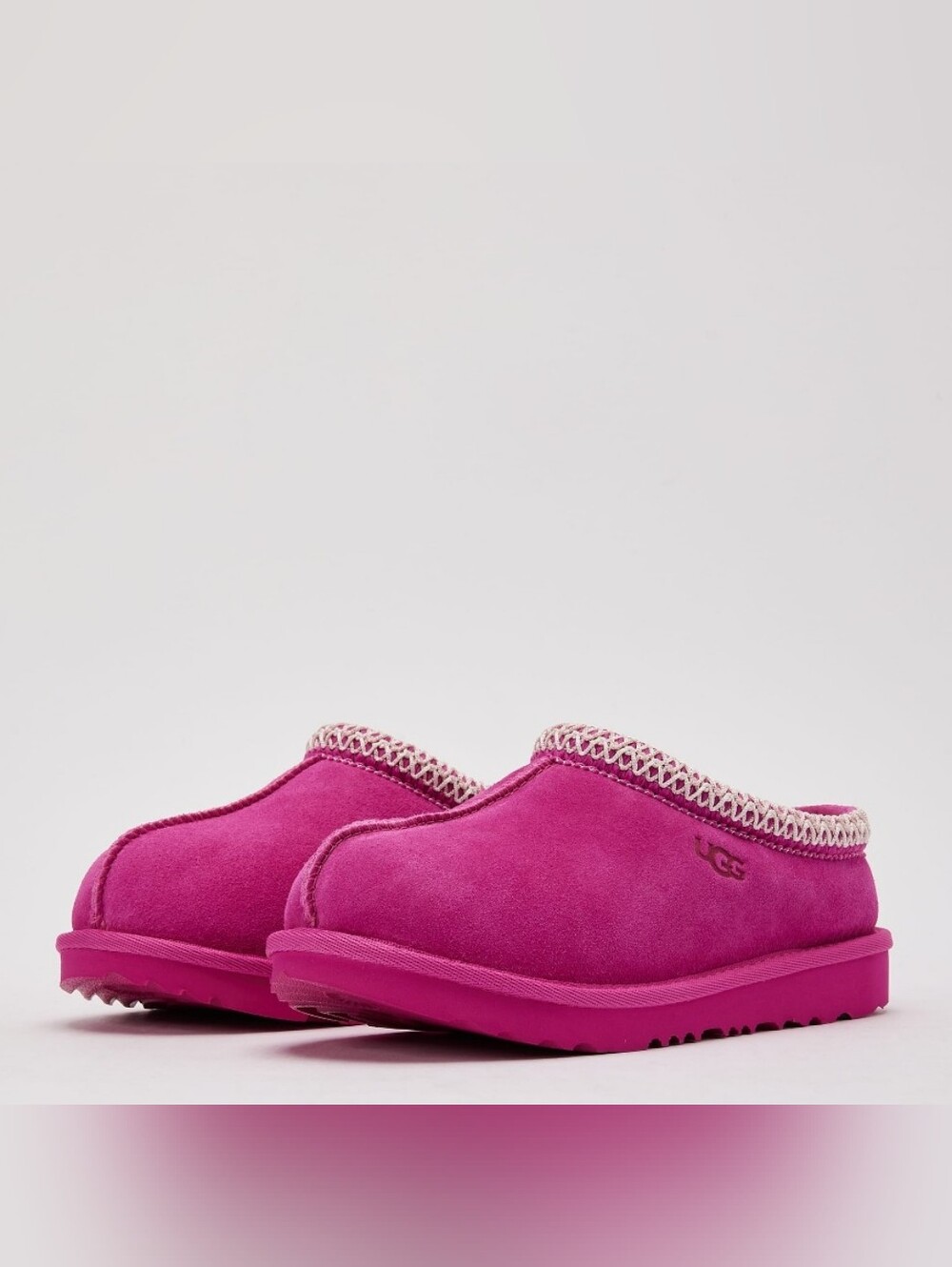 UGG Tasman Classic Sheepskin Slippers Taffy Pink Toddlers Size 1